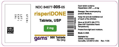 84677-005-05lb (Risperidone 2 mg)